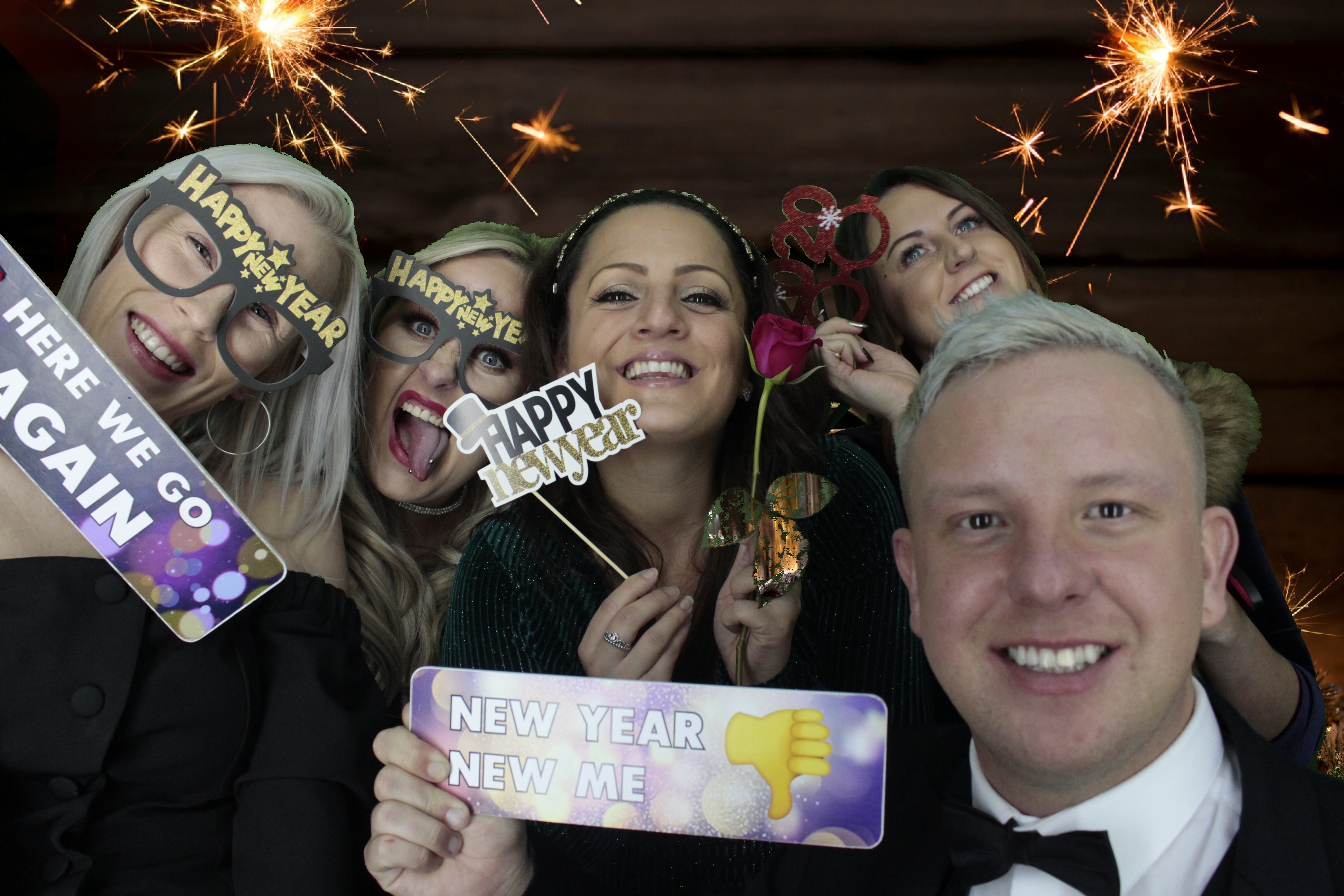 NYE Party | View more photos from the event at gallery.myphotoboothexperience.co.uk/u/MyPhotoBoothExperienceLtd/NYE-Party